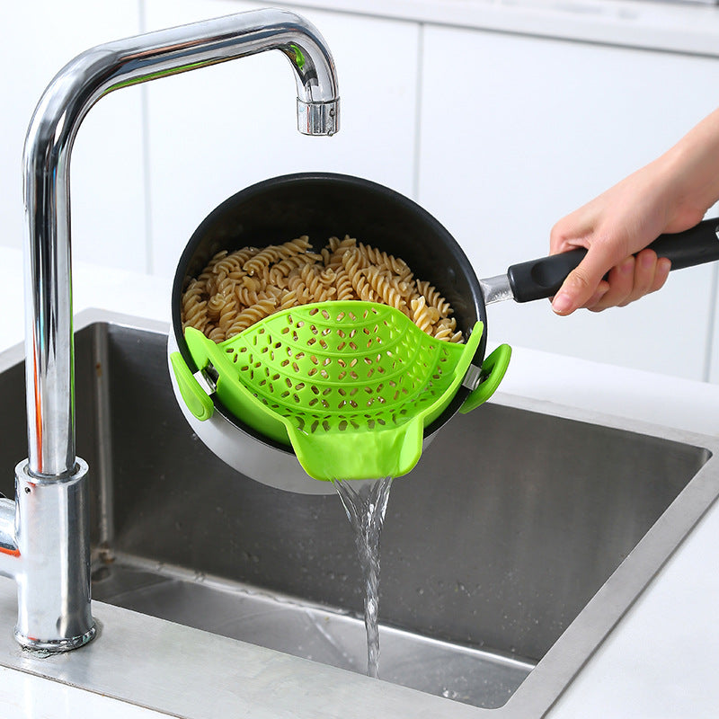 Silicone Clip-on Strainer