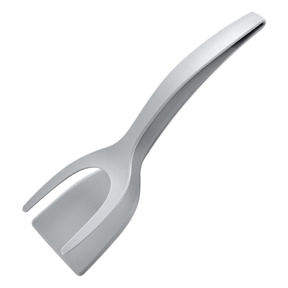 "Versatile 2-in-1 Grip & Flip Tongs - Perfect for Eggs, Pancakes, French Toast & More!"