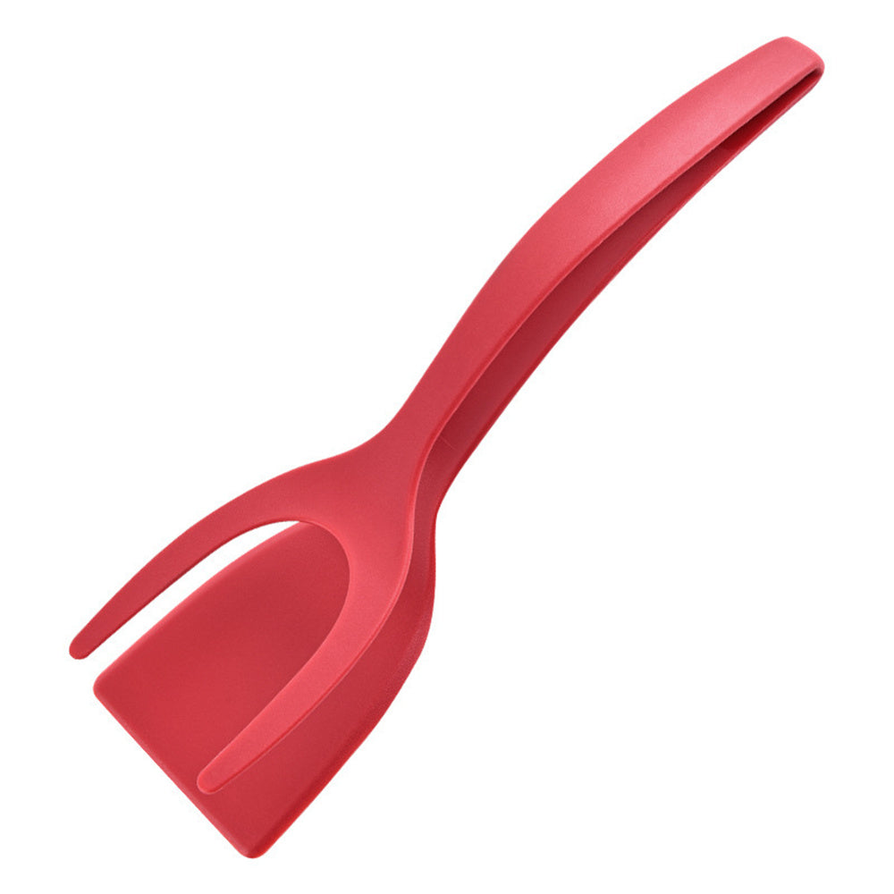 "Versatile 2-in-1 Grip & Flip Tongs - Perfect for Eggs, Pancakes, French Toast & More!"